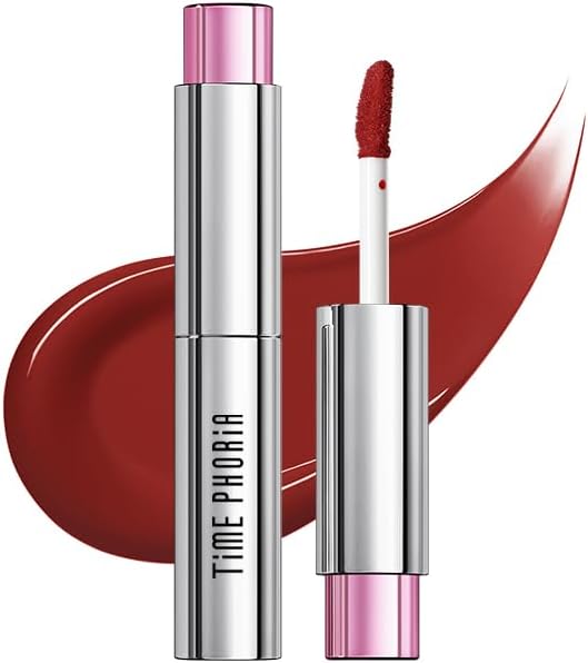 Spectra Ultra Stay-Color Transfer Proof Lip Vinyl 011 Crimson Mars-Warm Brick Red Long Lasting Liquid Lipstick, High Coverage Semi-Shine Vinyl Finish, Zero Transfer Kiss Proof,Lightweight