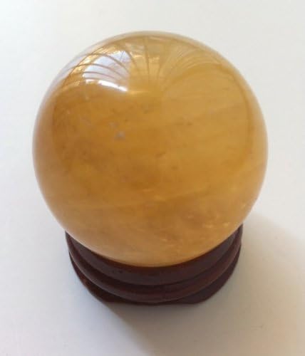 naturales citrino vidrio Esfera Bola 14