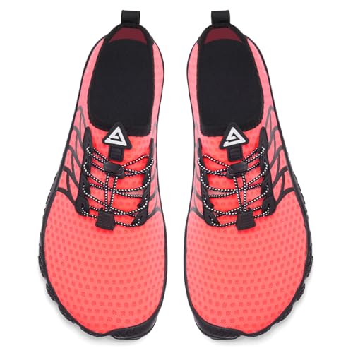 Image of Racqua Water Shoes Quick-Dry Swim Shoes Breathable Lightweight Beach Shoes Pool Barefoot Aqua for Women Men
