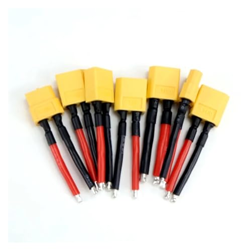 Enchufe XT60 macho anti chispas con cable silicona 12AWG de 5cm para evitar fallos de corriente RC 3