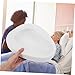 Beaupretty Portable Bed Pan for Elderly Females 1-Piece Lightweight Plastic Bedside Toilet Easy to Use for Bedridden Patients and Pregnant Women for Home Care and Travel