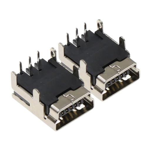 Evite dobleces en cables con los conectores DIP de ángulo recto tipo B de 5 pines 3