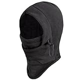  Hippolo Herren Sturmhaube schwarz schwarz