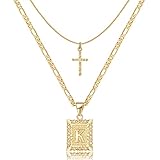 KELORIS PATH Initial Cross Necklace