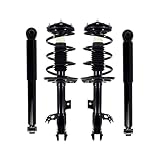 PM Auto Set 4 Front Quick Complete Strut-Coil Spring-Rear Shock For 2020 2021 Toyota Highlander AWD