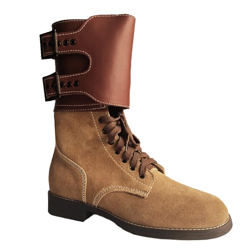 M1943 Combat Boots Retro WWII US Paratrooper Boots Men's Cowhide Hiking Boots Classic Replica WW2 Shoes