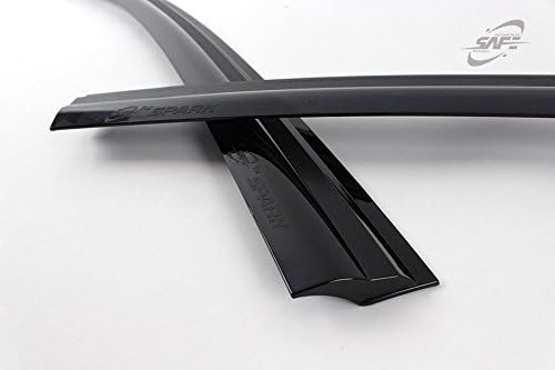SAFE Smoked Window Visor 4p for 2016-2019 Chevrolet Spark