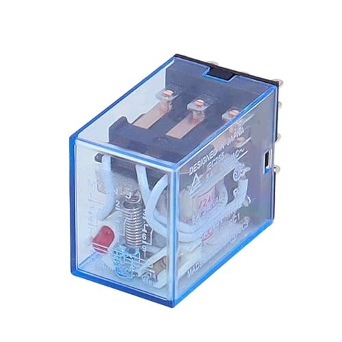 Relais intermédiaire MY3NJ 11 broches bobine 380V commutateur LED HH53P