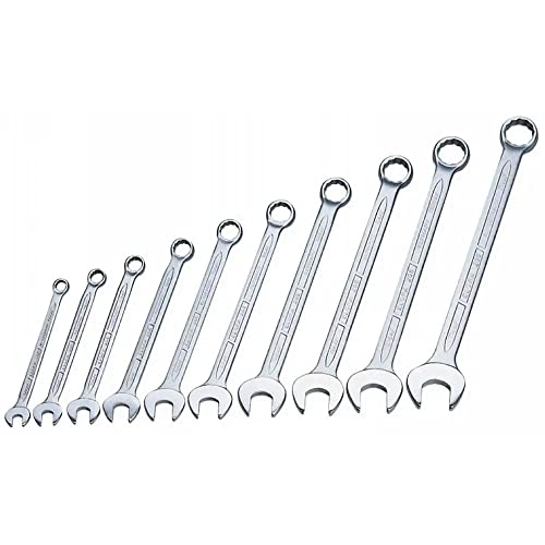 Image of Draper 3024 S10AF Elora Long Imperial Combination Spanner Set, 10 Pieces