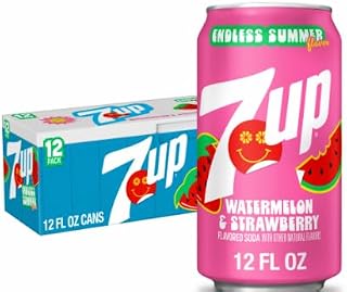 7 UP Watermelon & Strawberry 12 oz 12 pk