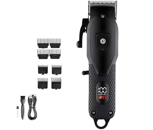 Professional Hair Clippers Set for Men Cordless Trimmers Kit with