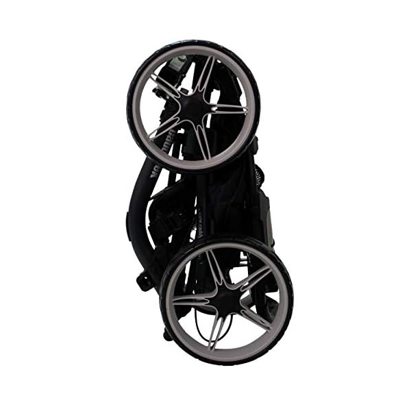 CaddyTek-Carrito-de-Golf-de-3-Ruedas-Plegable-Plegable-Ligero-con-Freno-de-pie-facil-de-Abrir-y-Cerrar