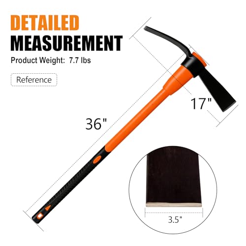 Pickaxe VNIMTI resistente para excavar 36 pulgadas miniatura 7