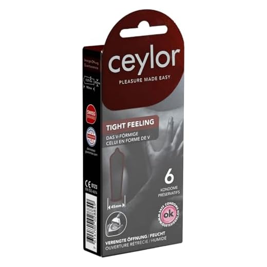 Ceylor Tight Feeling (Hotshot) 6 Kondome mit extra enger Öffnung