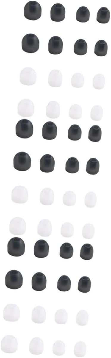 BESPORTBLE 24pairs Silicone Earbuds Caps Replacement for Wf- Wi- Cn Comfortable Earbud Tips Earphone Accessories