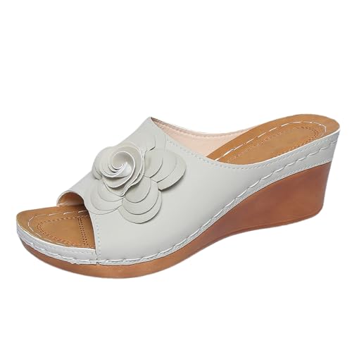 Sandales et mules pour femme confortables à bout ouvert et double bande épurée