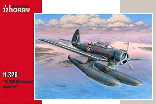 Kit de modélisme N-3PB Special Hobby SH72250 escadrille norvégienne