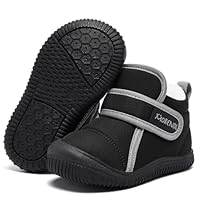 MORENDL Baby Winter Snow Boots for Infant Boys Girls Toddler Water-Resistant First Walker Shoes Warm Lining Soft Sole Anti-Slip Outdoor Booties
