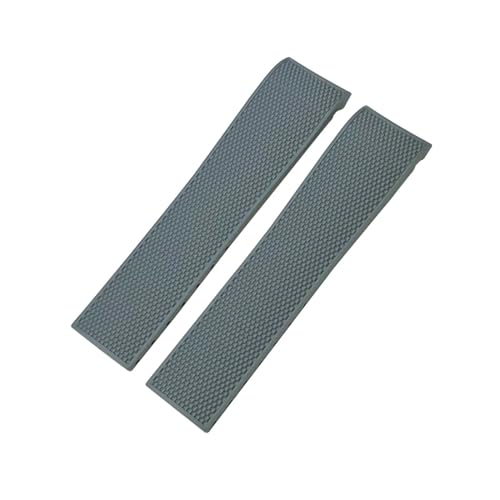 HaoLMi - 19mm 20mm 21mm �S�����V���R�����v�X�g���b�v �u���b�N�u���[ �E�H�b�`�o���h HydroConquest L3�V���[�Y�E�H�b�`�����W��-Master Conquest�p, �O���[, 20mm