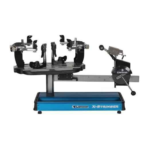 GAMMA X-ST Racquet Stringing Machine: X-Stringer X-ST Tennis String Machine with Stringing Tools and Accessories - Tennis, Squash and Badminton Racket Stringer - Tabletop Racket Restring Machines