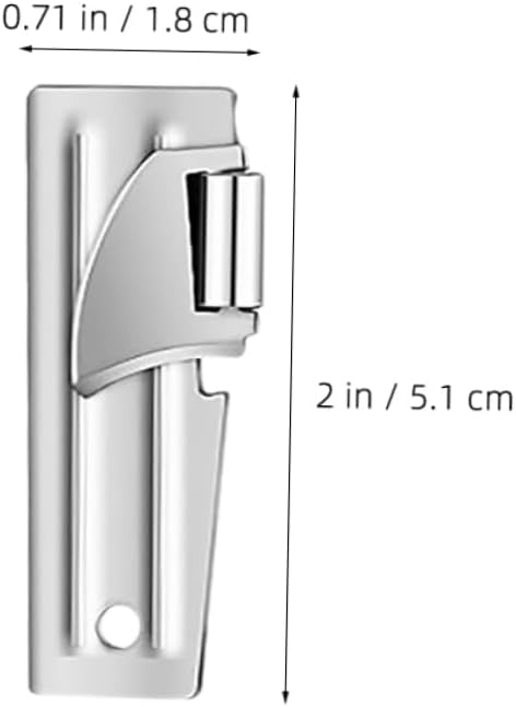 STOBAZA 20pcs Manual Can Opener Bottle Opener Wine Compact Wear-resistant Steel