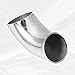 uxcell 2pcs OD 1.25 Inch 90 Degree SS304 Stainless Steel Bend Tube Exhaust Elbow Pipe for Car Modified Exhaust System 3.35