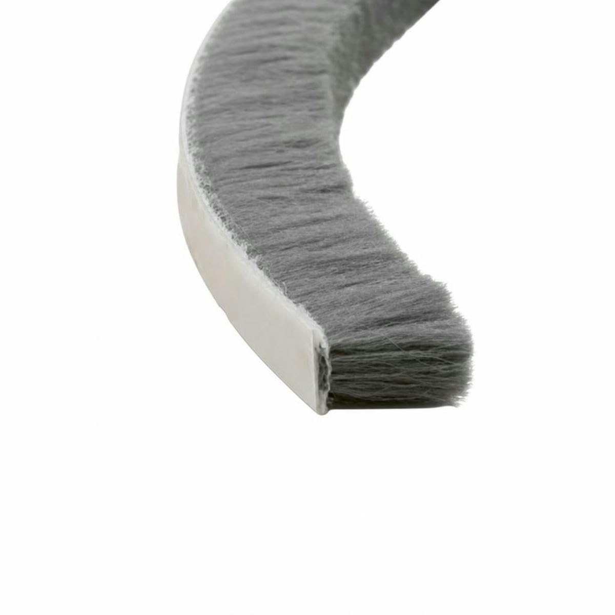 Jmgdj Grey 9X 15Mm 5/10/20M Self-Adhesive Wool Sealing Strip, Aluminum Alloy Door And Window Insulation, Sound Insulation, And Collision Prevention-10M
