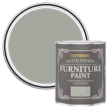 Rust-Oleum light Green Furniture Paint in Satin Finish - Aloe 750ml
