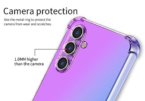 Coque Galaxy A14 stylée avec dégradé pastel pour vos sorties et selfies