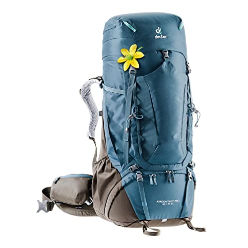 Deuter Aircontact PRO 55+15 SL 2020 – Damen-Trekkingrucksack Mit Variablem Fassungsvermögen & Optimiertem Tragekomfort