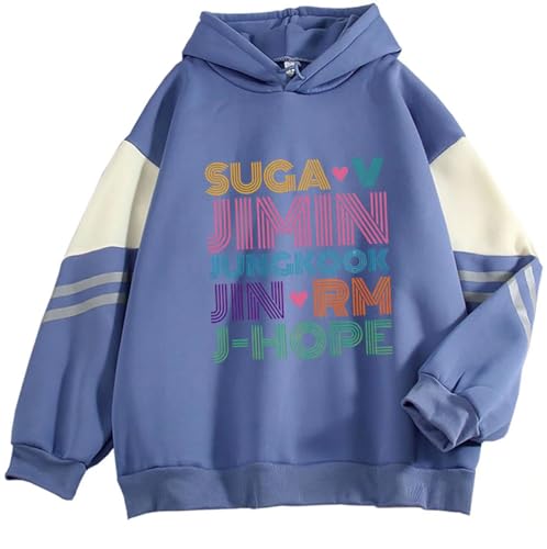 Dolpind BTS - Sudadera con capucha para hombre, diseño de cachorro, con texto 'Love...