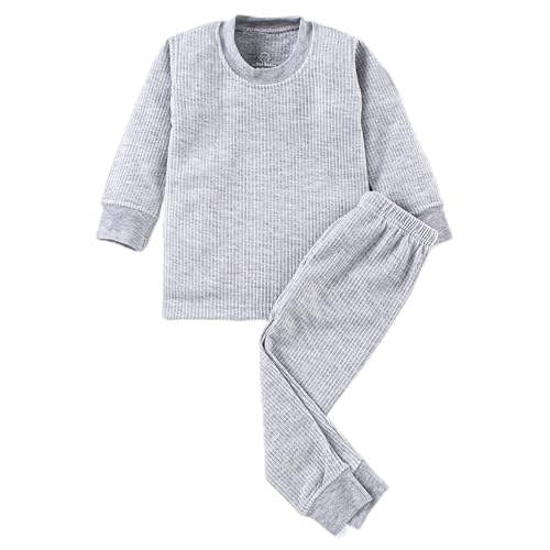 Image of The Boo Boo Club Kids Winterwear Thermal Set Full Sleeves Body Warmer Top and Pyjama Set Combo for Unisex | Suitable for Heavy Winters