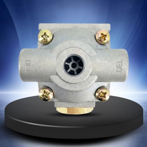 Image of TORQUE QR-1C Quick Release Valve for Heavy Duty Air Brake Systems, Replaces Bendix 289714 289714N, Haldex 289714X KN32041, Velvac 034012 34012, Mack 25175160 (TR289714)