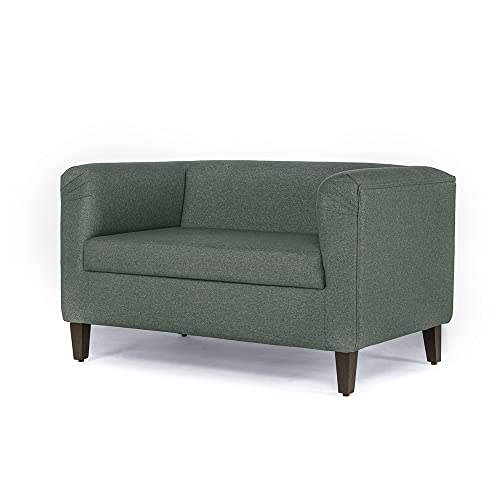 Image of Wakefit Sofa Set for Living Room | 3 Years Warranty | Sofa Set, 2+1+1 Seater Sofa, Wooden Sofa Set for Living Room, 4 Seater - Miami (Fabric, Omega Green)