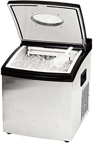 Fabricadora de hielo portátil para mostrador 55 lbs/24h miniatura 1