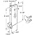 Prime-Line Products K 5064 Security Door Mortise Lock Insert, Heavy Duty, Non Handed
