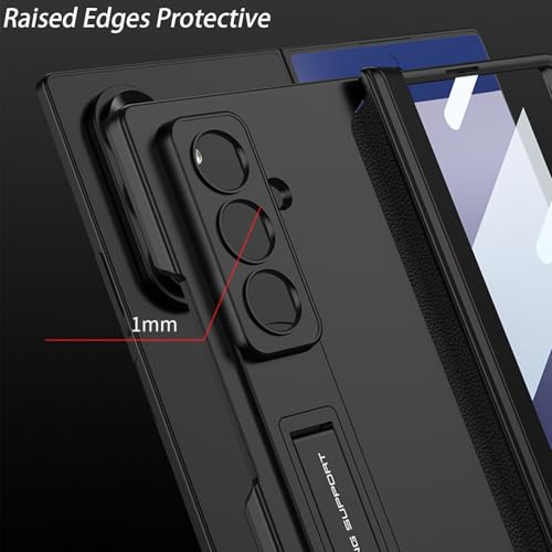 Coque Samsung Z Fold 7 robuste antichoc et béquille cachée anti-rayures - 5