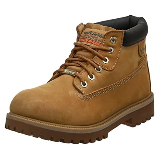 Skechers 4442-WTG_42, Invierno, Botas de montaña Hombre, Yellow, EU