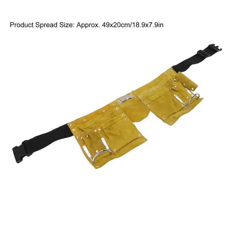 Cintura porta attrezzi, grembiuli divertenti da uomo, attrezzi da giardino Cintura for attrezzi regolabile, staccabile, resistente, grembiule da lavoro, borsa for attrezzi, cintura in pelle, tasche mu