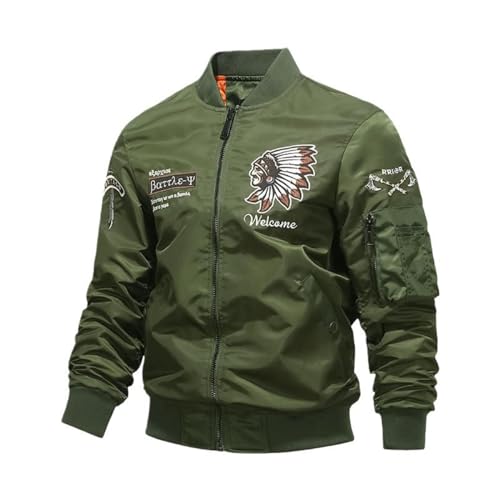 Veste de baseball brodée homme idéale pour vos sorties streetwear