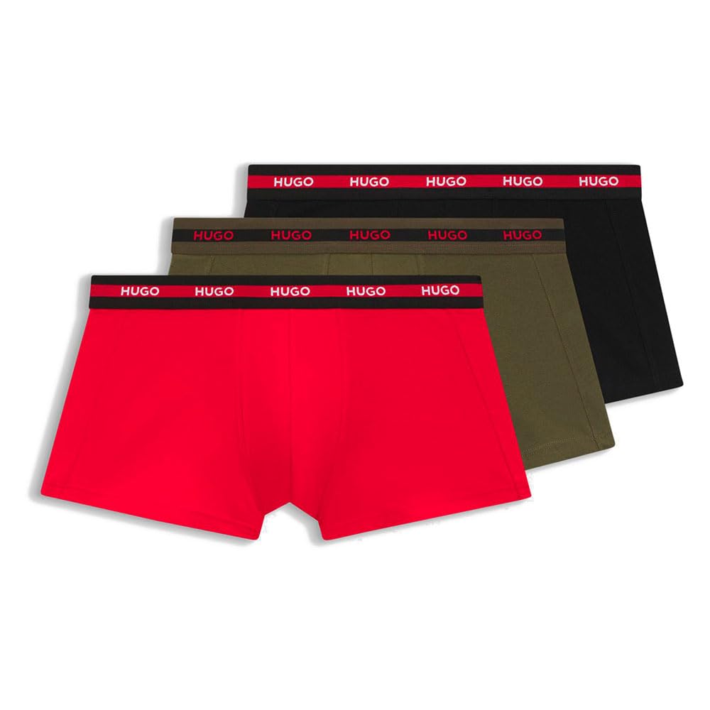 Hugo Herren Trunk Triplet Planet 10249742 Trunk (3er Pack)