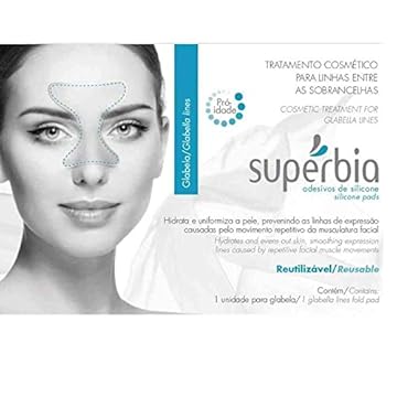 Supérbia Adesivo De Silicone Para Rugas Entre As Sobrancelhas (Glabela)