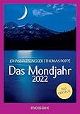 Das Mondjahr 2022: s/w-Taschenkalender - Das Original