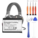 VUXYIT 523450P - Batteria di ricambio compatibile con Corsair Void Elite RGB, Corsair Virtuoso RGB, Corsair Void Pro Corsair Void Pro RGB SE H2100 Wireless Gaming Headset con kit di attrezzi di