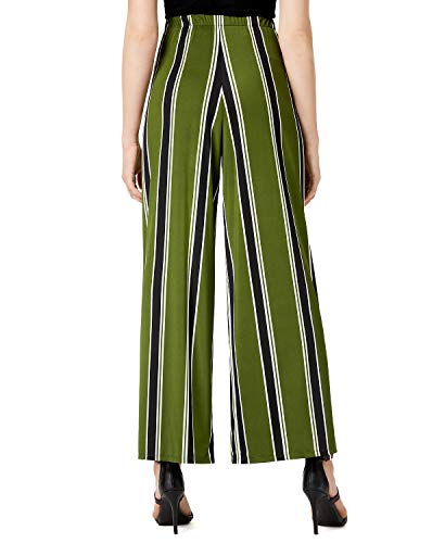 Bar III Striped Wide-Leg Pants (Mirror Stripe, M)2