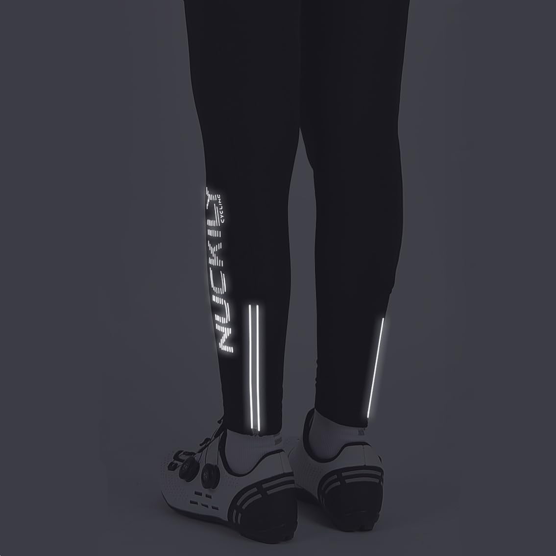 NUCKILY Fahrradhose für Damen, 3D-Polsterung, Radhose mit Taschen, professionelle Fahrradhose, Fahrradhose