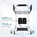 Stand Assist Lift, Upgraded Sit to Stand Patient Transfer Chair for Elderly & Disabled, Patient Transfer Lift for Home Care Use, Adjustable Height and Width, 400 lbs Capacity