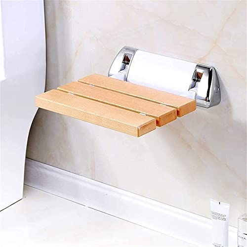 Tabouret suspendu au mur pliable pour entrée étroite et douche gain de place