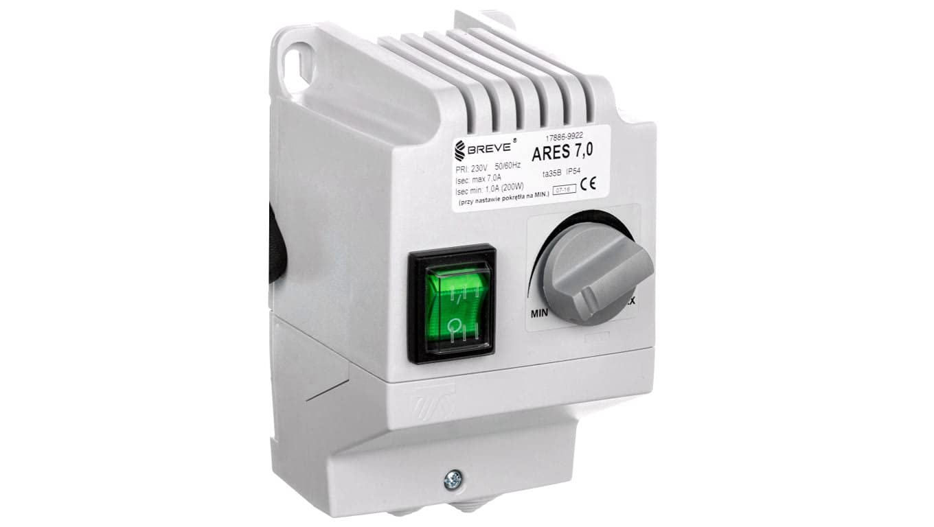 Drehzahlregler 1-Phasen ARES 7,0 230V 7A 17886-9922