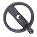ERYUE Hand Wheel 160mm Durable Plastic with Revolving Handle for Milling Machine, Lathe, Grinder, Lightweight Portable for Industrial Use